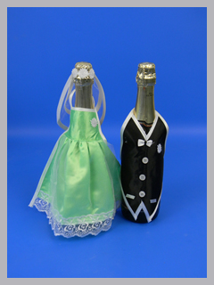 Одежда на шампанское (жених+невеста) 38011