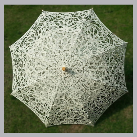 Зонт для невесты (айвори) А-0109