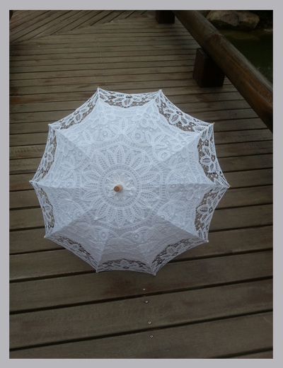Зонт для невесты (белый) А-0139